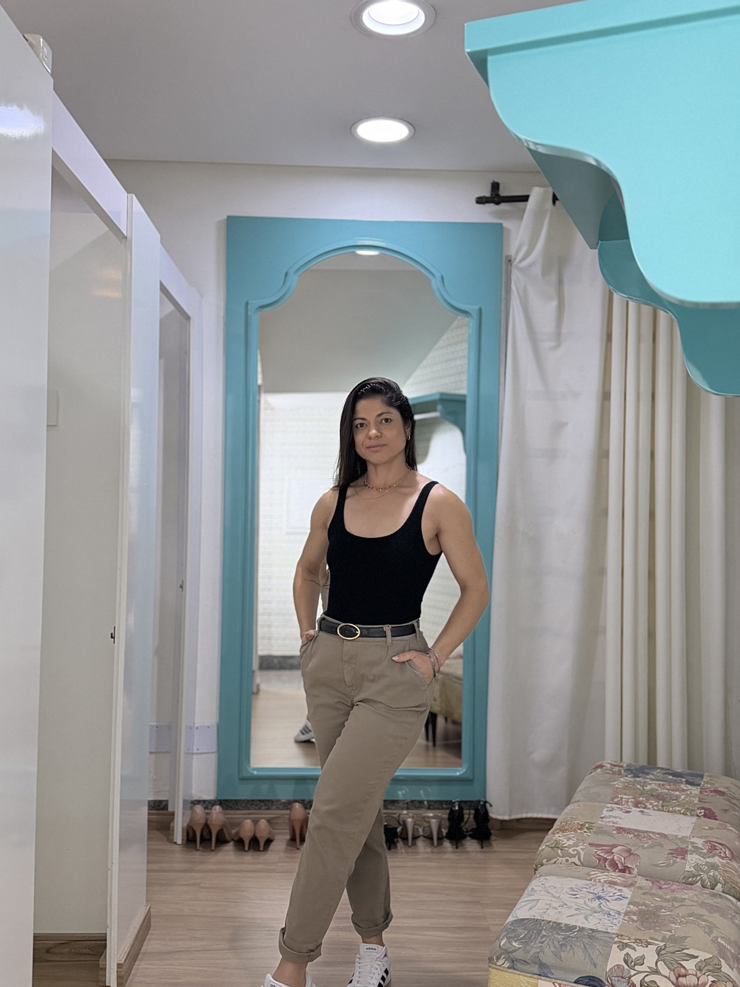 Calça veludo cotelê