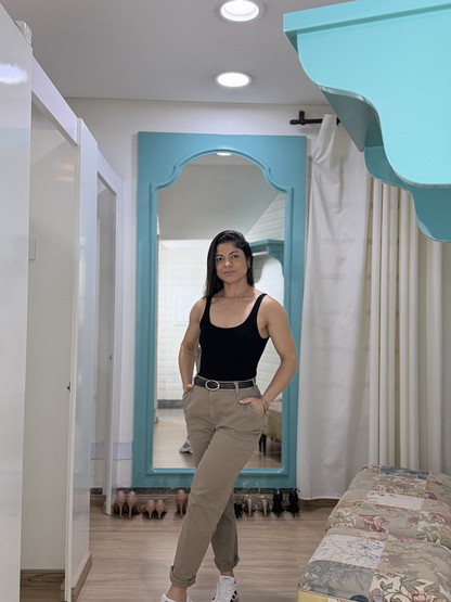 Calça veludo cotelê