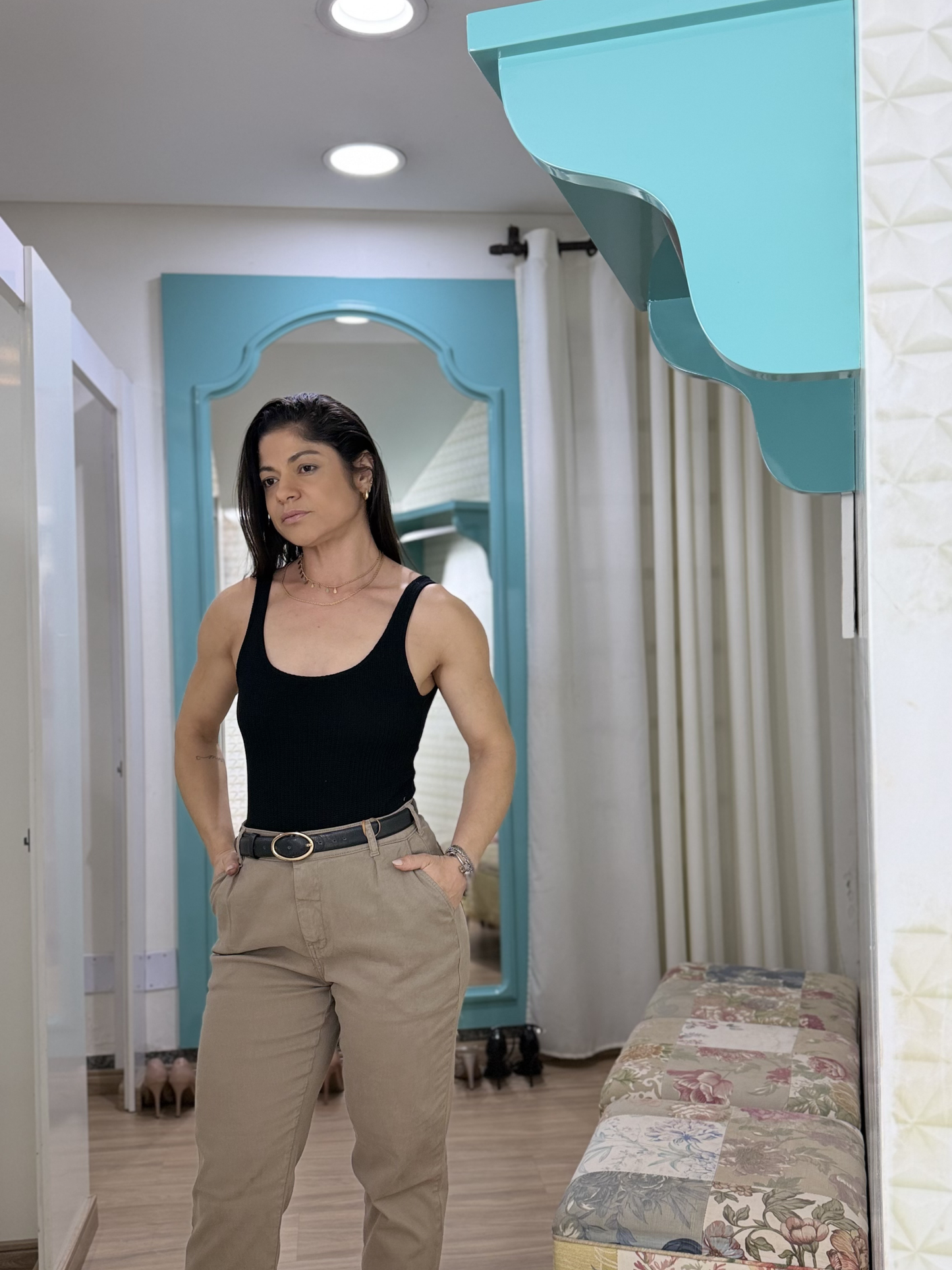 Calça veludo cotelê